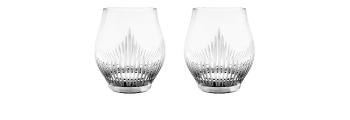 Set of 2 shot glasses 100 points in clear crystal - Lalique